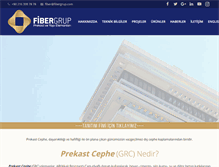 Tablet Screenshot of fibergrup.com